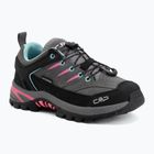 Детски обувки за трекинг CMP Rigel 2.0 Low Waterproof grey/acquarius/pink fluo