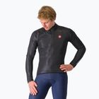 Мъжко яке за колоездене Castelli Squall Shell light black/silver grey