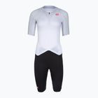 Дамски велосипеден гащеризон Castelli Free Sanremo 3 SS W white/black