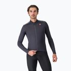 Мъжка блуза с дълъг ръкав за колоездене Castelli Puro 4 dark grey