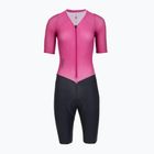 Дамски велосипеден гащеризон Castelli Movement Suit W violet pink/twilight blue