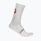 Мъжки чорапи Castelli Entrata 18 white