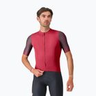 Мъжка тениска за колоездене Castelli Prologo Lite 2 rich red/bordeaux