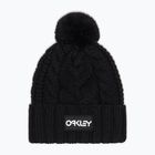 Зимна шапка Oakley Harper Pom Beanie black/white logo
