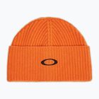 Зимна шапка Oakley Ellipse Ribbed Beanie ginger