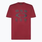 Мъжки потник Oakley Bark Ellipse Tee iron red