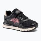 Детски обувки Geox Fastics черно/тъмно розово