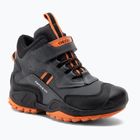 Geox New Savage Abx юношески обувки тъмно сиво/оранжево