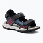 Младежки сандали Geox Borealis ocean blue/red
