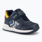 Детски обувки Geox Rishon nylon navy / yellow