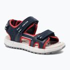 Младежки сандали Geox Alben ocean blue/red
