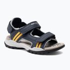 Младежки сандали Geox Borealis ocean blue/gold