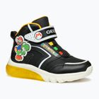 Младежки обувки Geox Ciberdron black/yellow
