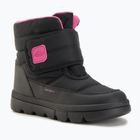 Детски ботуши за сняг Geox Willaboom ABX black / fuchsia