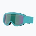 Детски скиорски очила Bliz Pixie Jr matte turquoise/brown/green multi