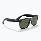 Детски слънчеви очила Ray-Ban Justin black/dark green