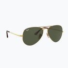 Слънчеви очила Ray-Ban Aviator Metal II gold arista/green g-15