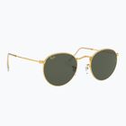 Слънчеви очила Ray-Ban Round Metal gold/green g-15