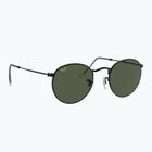 Слънчеви очила Ray-Ban Round Metal black/green g-15