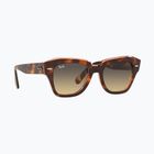 Слънчеви очила Ray-Ban State Street brown/brown gradient
