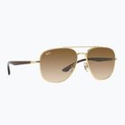 Слънчеви очила Ray-Ban RB3683 arista gold/brown