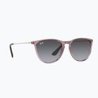 Детски слънчеви очила Ray-Ban Erika transparent violet/grey gradient