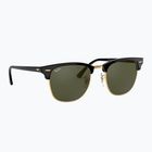 Слънчеви очила Ray-Ban Clubmaster Classic black/gold/green g-15