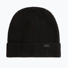 Мъжка зимна шапка Woolrich Knitted Ribbed Beanie black