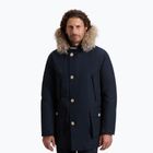 Мъжко ватирано палто Woolrich Arctic Detachable Fur Parka melton blue
