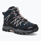 Детски ботуши за трекинг CMP Rigel Mid Wp asphalt/rose