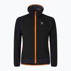 Мъжко яке Montura Premium Wind Hoody nero/mandarino