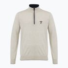 Мъжки пуловер Aeronautica Militare 1/2 Zip stone melange