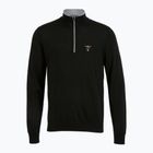 Мъжки пуловер Aeronautica Militare 1/2 Zip jet black