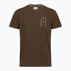 Мъжка тениска Aeronautica Militare TS2535UJ00641 chestnut brown