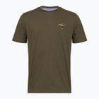 Mъжка тениска Aeronautica Militare TS1580UJ00372 verde scuro