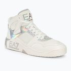 Обувки EA7 Emporio Armani Basket Mid white/iridescent
