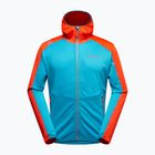 Мъжки суитшърт La Sportiva Upendo Hoody tropic blue/ cherry tomato