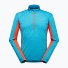 Мъжки суитшърт La Sportiva Swift Longsleeve tropic blue/ cherry tomato