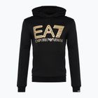 Мъжки EA7 Emporio Armani Train Logo Series Oversize Hoodie с лого Coft black