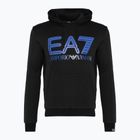 Мъжки EA7 Emporio Armani Train Logo Series Oversize Hoodie с лого Coft black