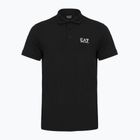 Мъжка поло риза EA7 Emporio Armani Core Identity black