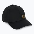 Шапка с козирка EA7 Emporio Armani Train Core IdentityLogo black / gold