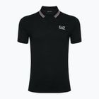 Мъжка риза EA7 Emporio Armani Golf Pro Polo Check black