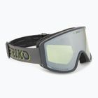 Скиорска маска Briko Pulse white grey/yellow