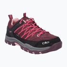 Детски туристически обувки CMP Rigel Low Wp plum/peach