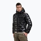 Мъжко ватирано яке Blaueer USA Bryant black inside beige