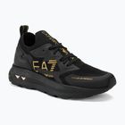 Обувки EA7 Emporio Armani Black & White Altura Knit triple black/gold
