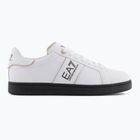 EA7 Emporio Armani Classic Logo бели/златни/черни обувки