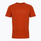 Мъжки EA7 Emporio Armani Visibility Cotton Crew Тениска с чай от ройбос