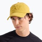 EA7 Emporio Armani Лого на влака Серия бродирани антични мъх бейзболна шапка